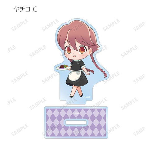 『アポカリプスホテル』トレーディング ちびキャラ ホテルモントレ制服&モーニングスタッフver. アクリルスタンド(単位/BOX)